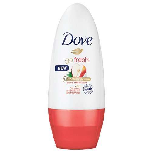 Dove roll-on Go fresh apple 50ml Wom | Kosmetické a dentální výrobky - Dámská kosmetika - Deodoranty - Tuhé deo, roll-on